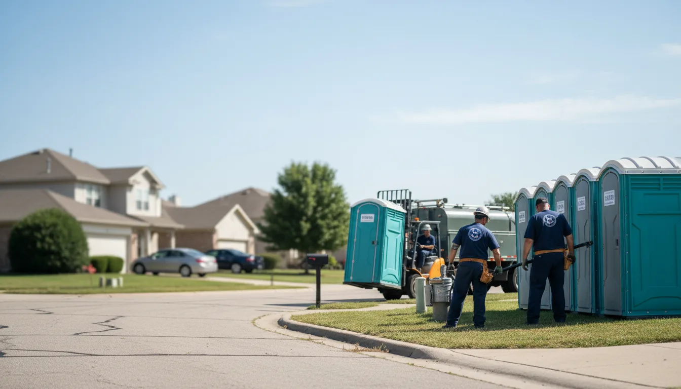 Porta Potty Rental in Dustin, OK near me